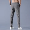 Ice silk pants, men's loose and breathable straight-leg casual pants, summer ultra-thin quick-drying long pants, stretch men's sports pants Specification image